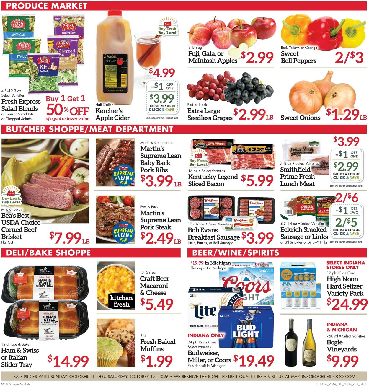 Catalogue Martin’s from 10/11/2026
