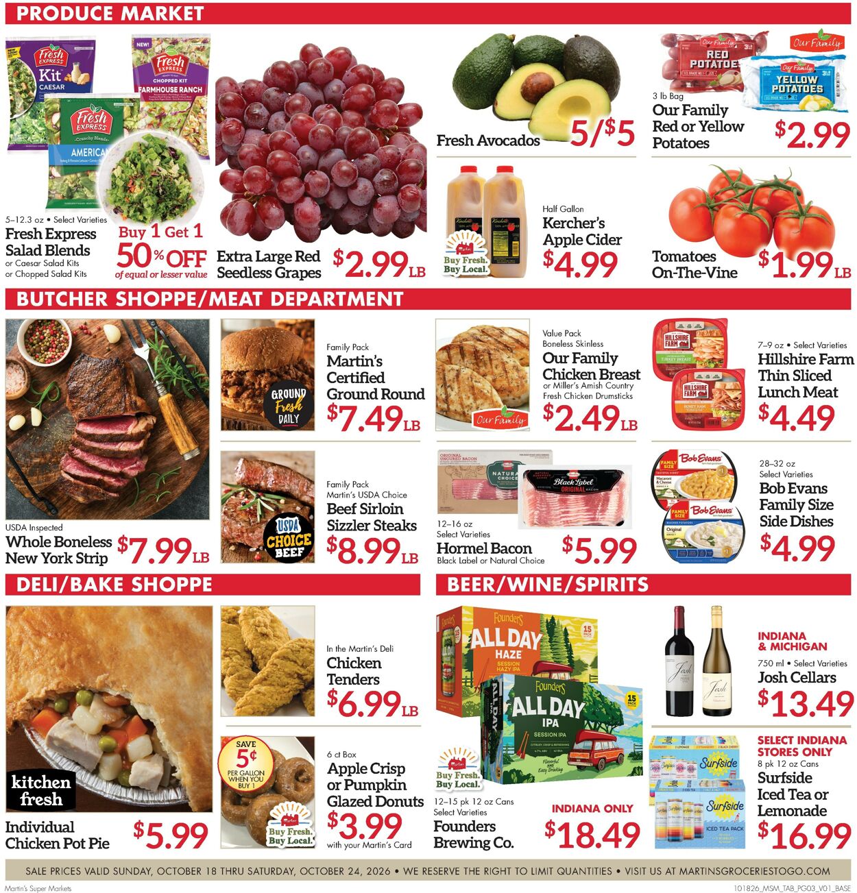 Catalogue Martin’s from 10/18/2026