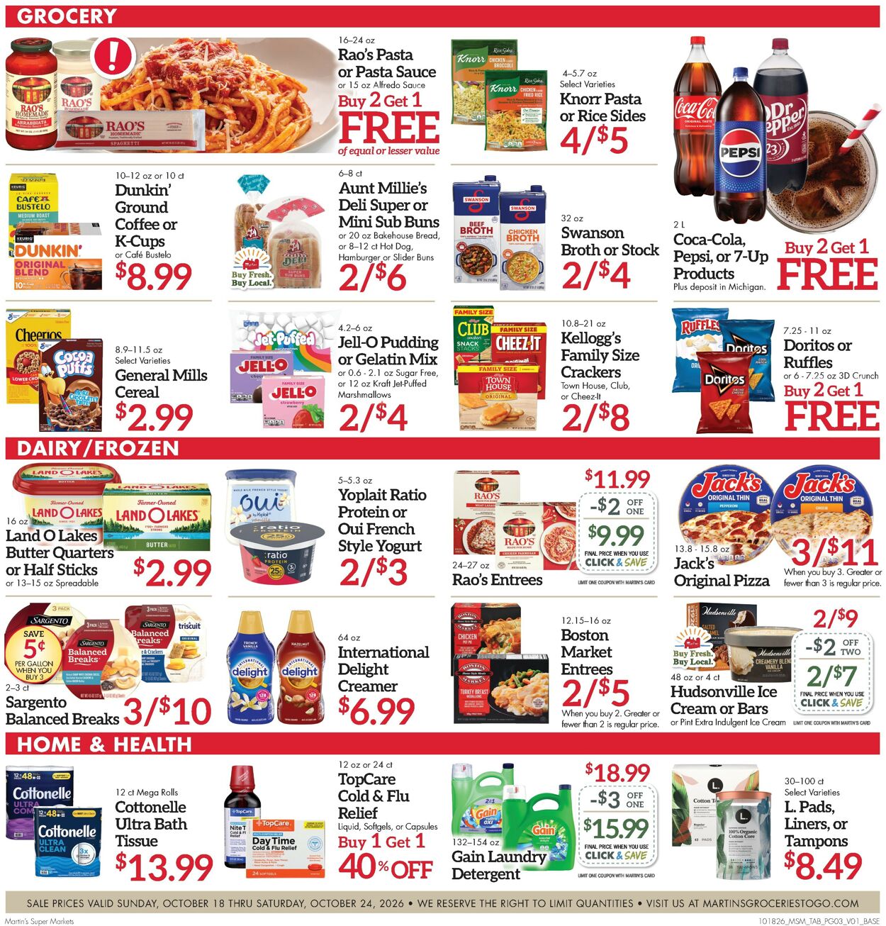 Catalogue Martin’s from 10/18/2026