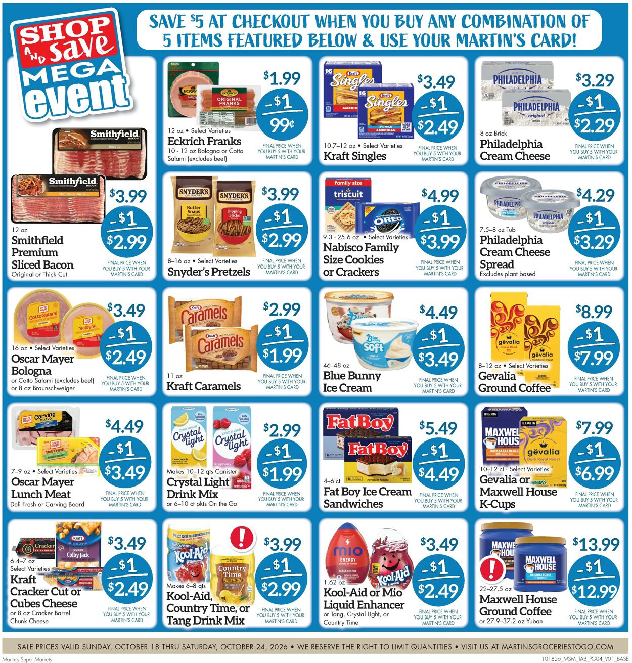 Catalogue Martin’s from 10/18/2026