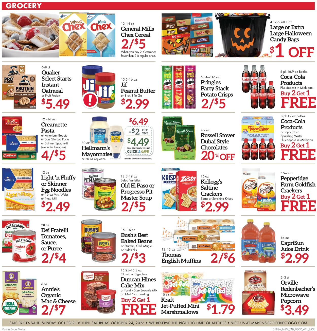 Catalogue Martin’s from 10/18/2026