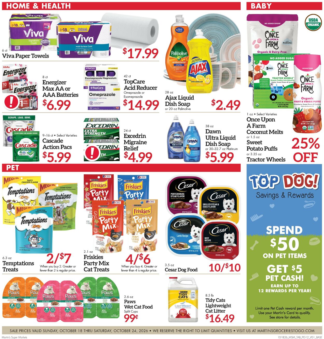 Catalogue Martin’s from 10/18/2026