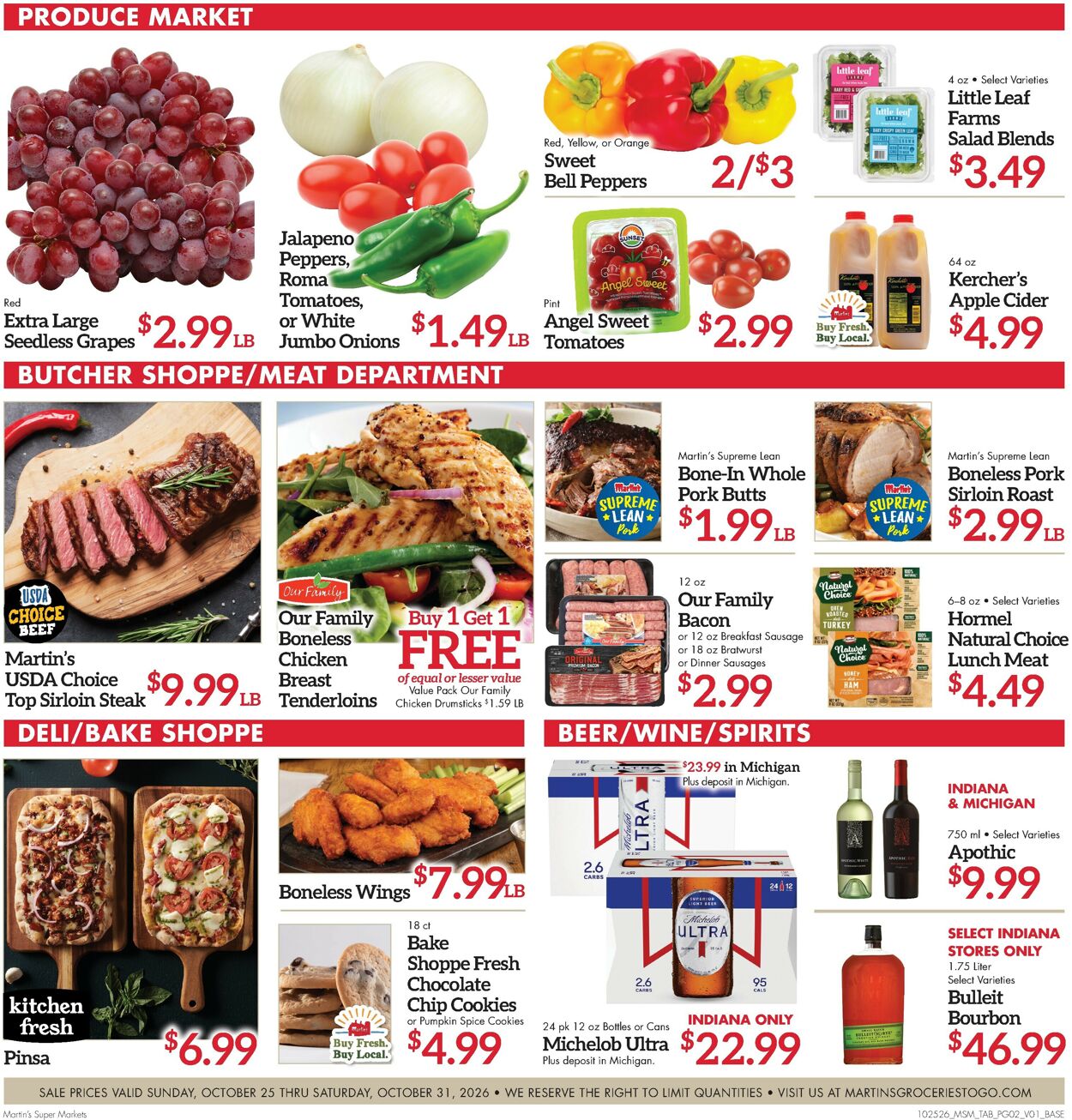 Catalogue Martin’s from 10/25/2026