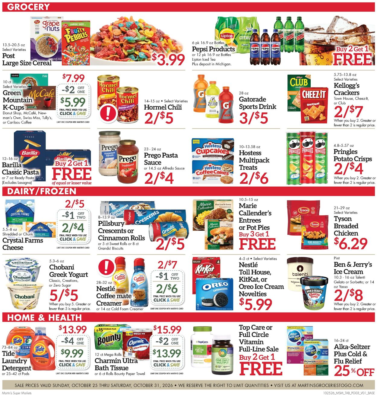 Catalogue Martin’s from 10/25/2026