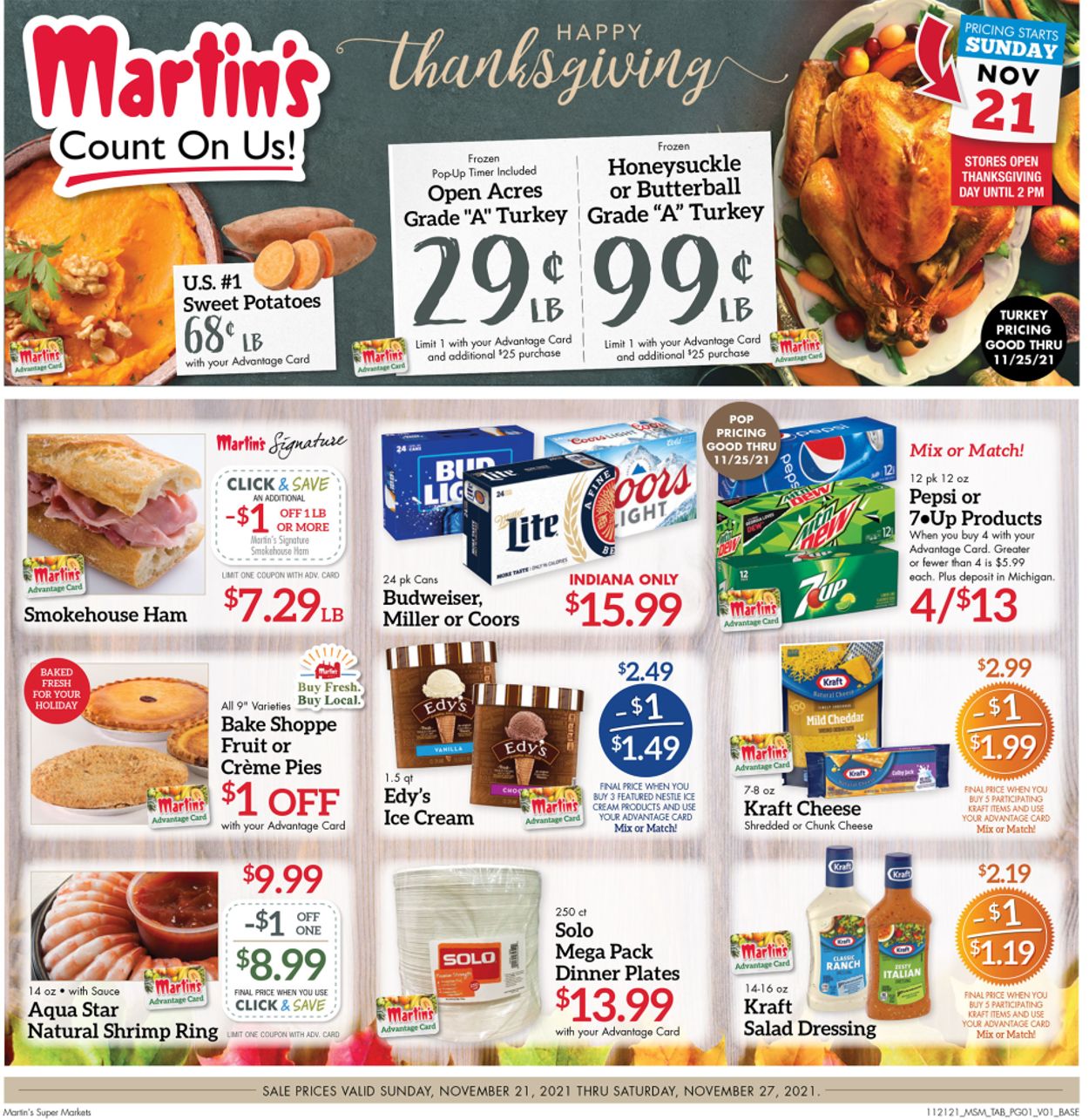 Catalogue Martin’s THANKSGIVING 2021 from 11/19/2021