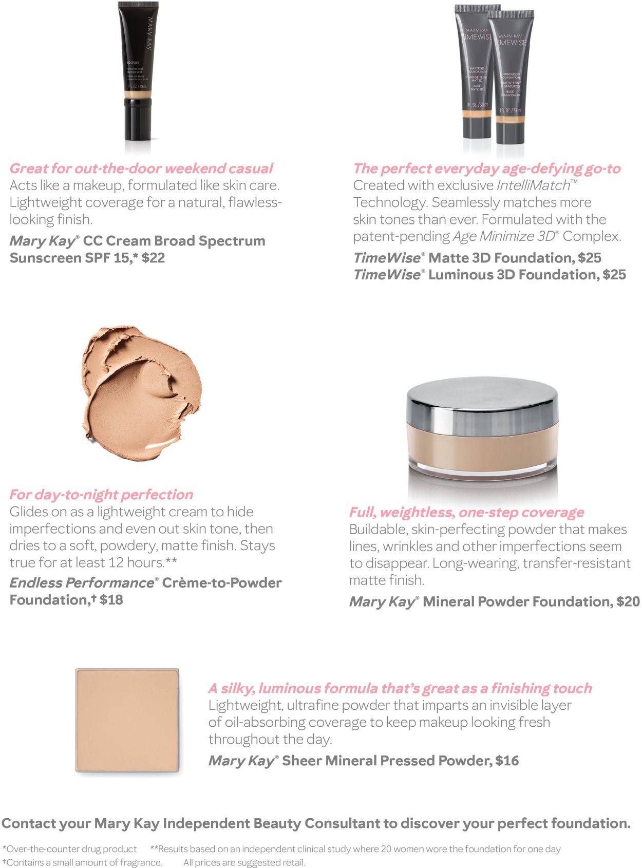 Catalogue Mary Kay from 10/23/2019