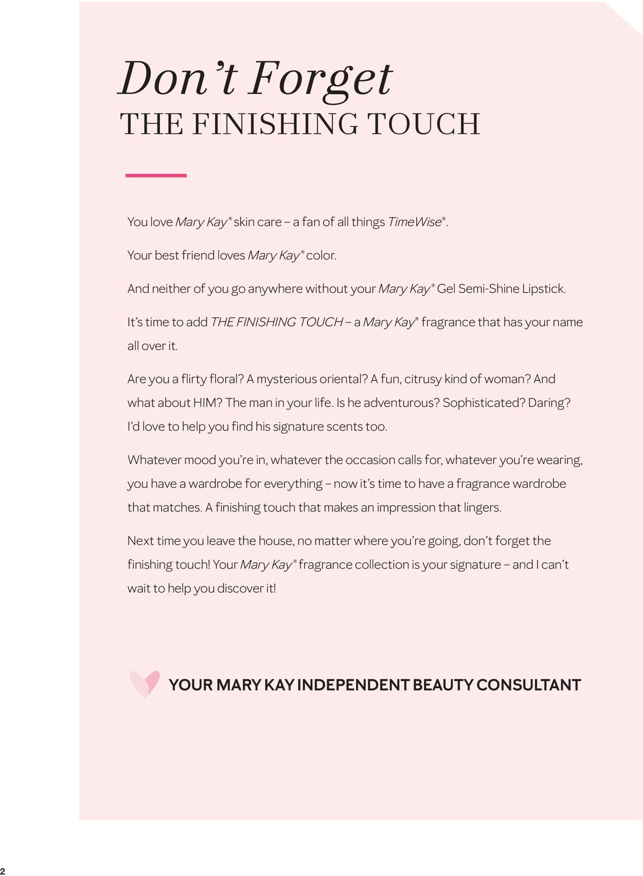 Catalogue Mary Kay from 11/03/2019