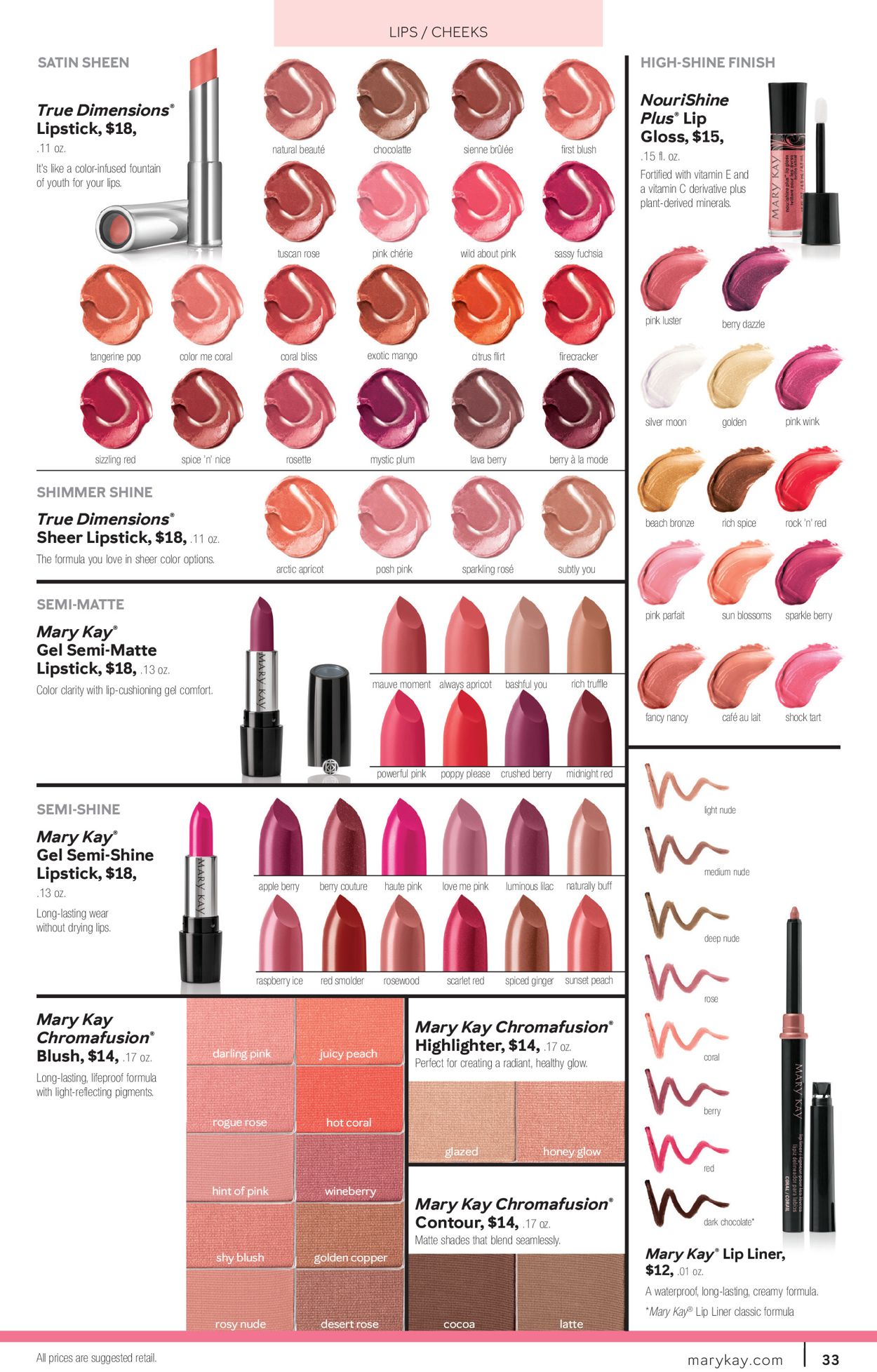 Catalogue Mary Kay from 11/18/2019