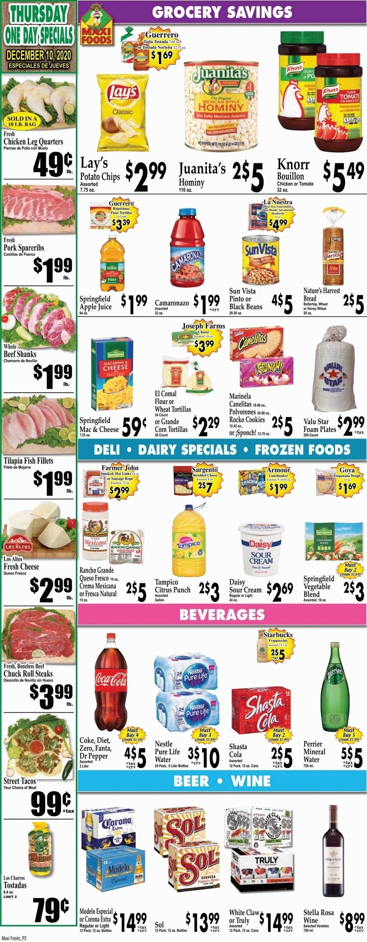 Catalogue Maxi Foods from 12/09/2020