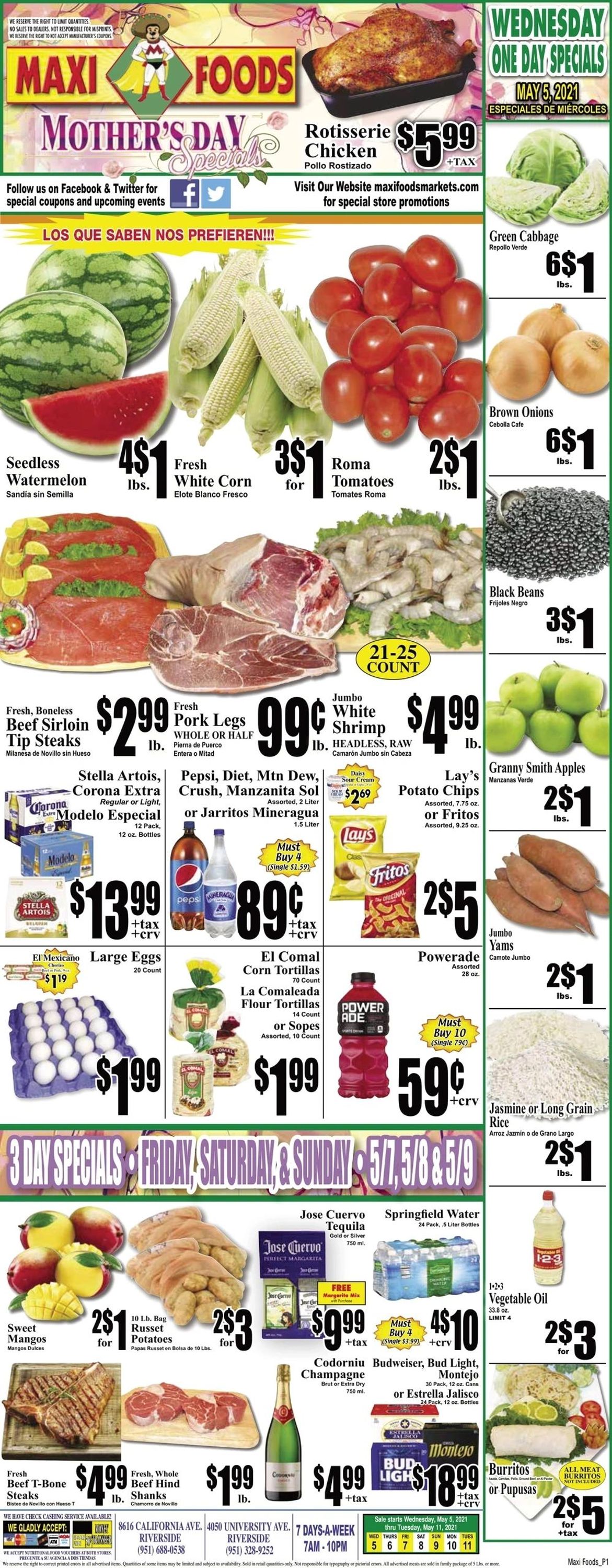 Catalogue Maxi Foods from 05/05/2021