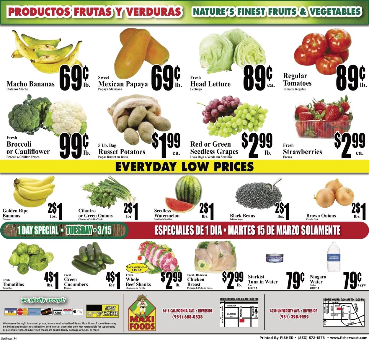Catalogue Maxi Foods from 03/09/2022