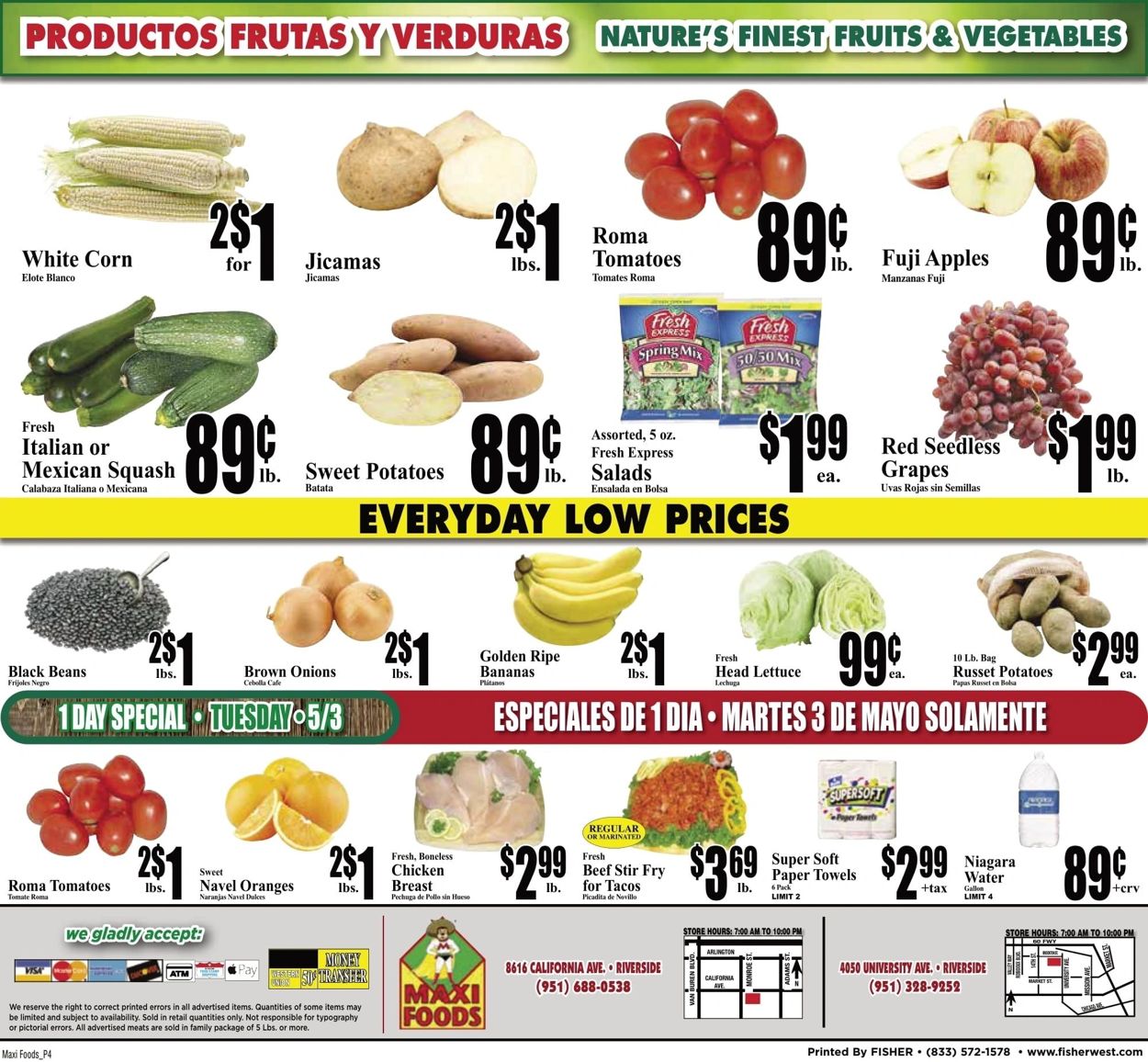Catalogue Maxi Foods from 04/27/2022