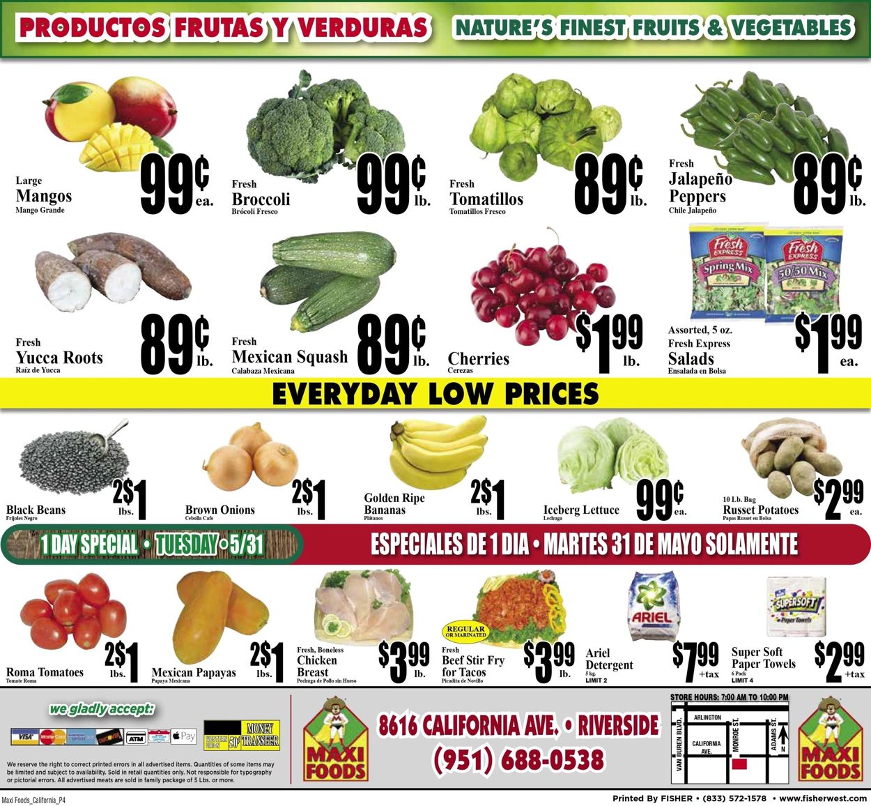Catalogue Maxi Foods from 05/25/2022