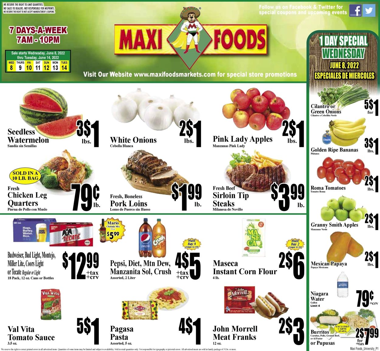 Catalogue Maxi Foods from 06/08/2022