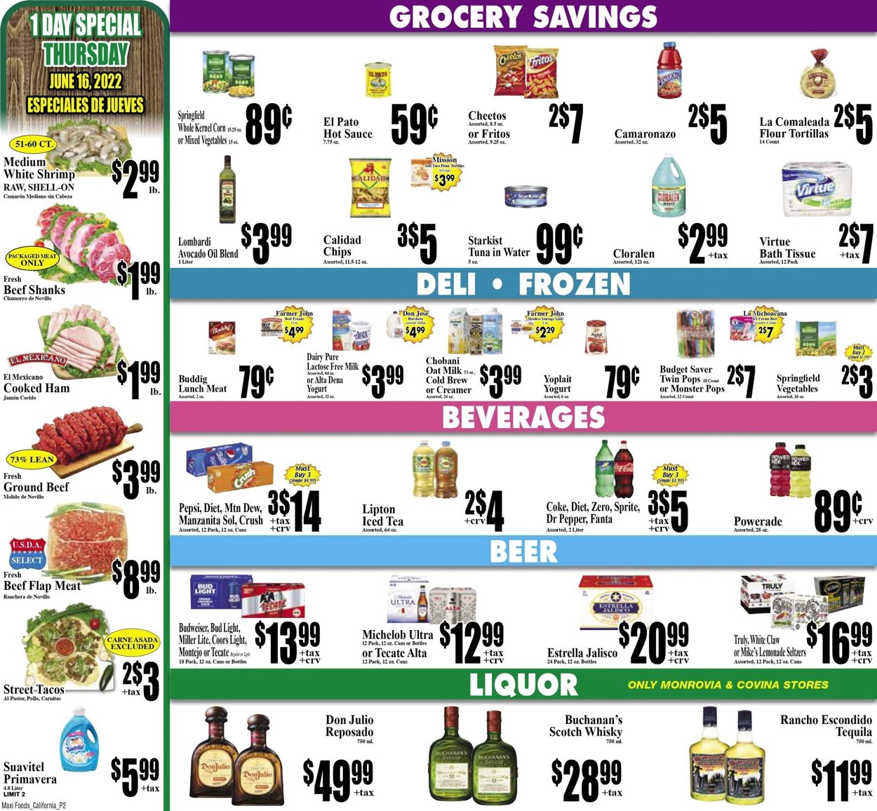Catalogue Maxi Foods from 06/15/2022