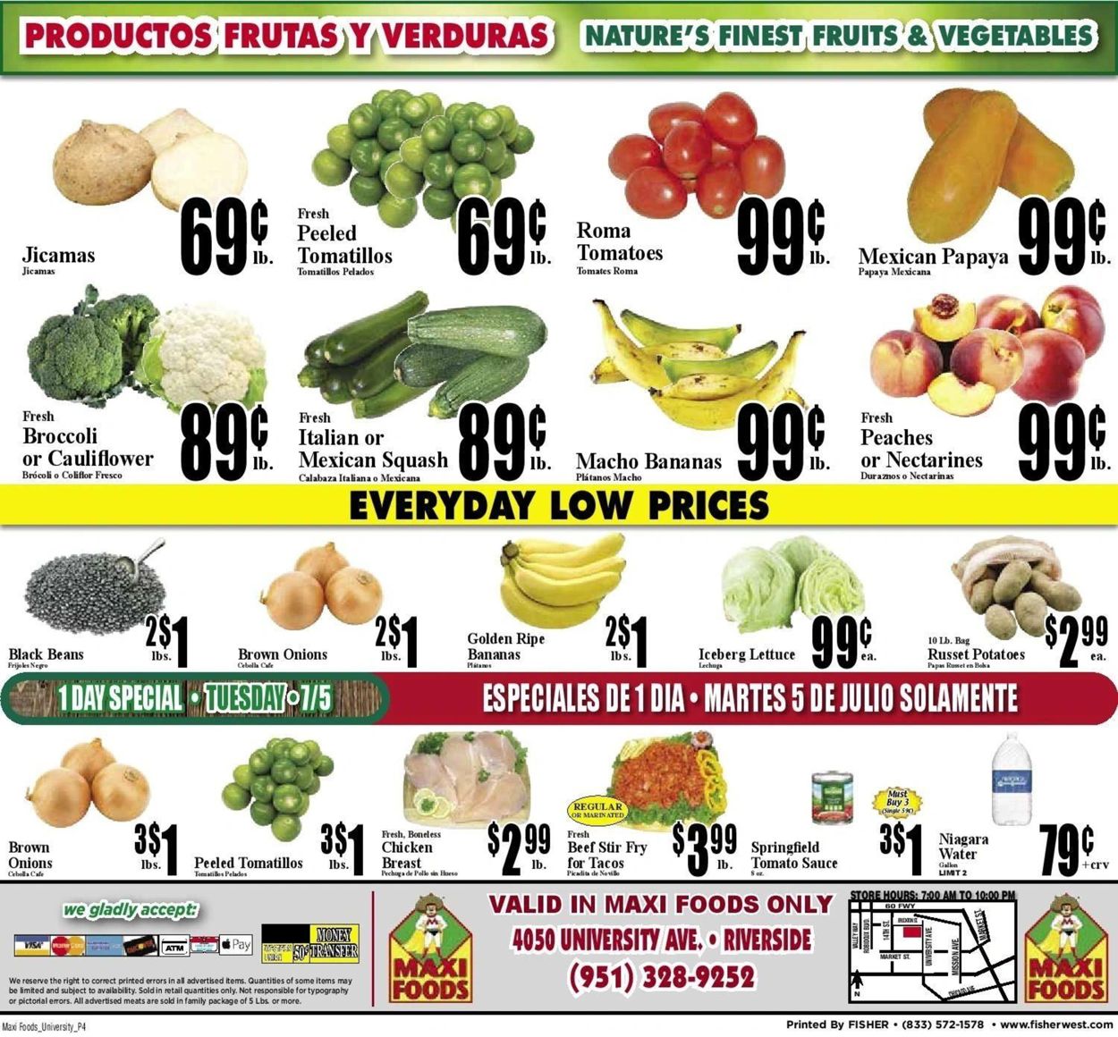 Catalogue Maxi Foods from 06/29/2022