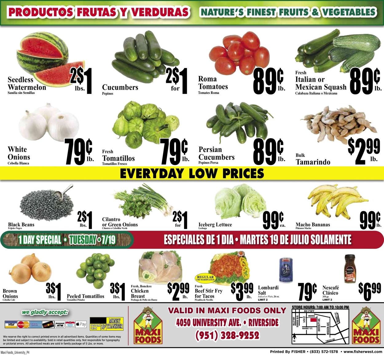 Catalogue Maxi Foods from 07/13/2022