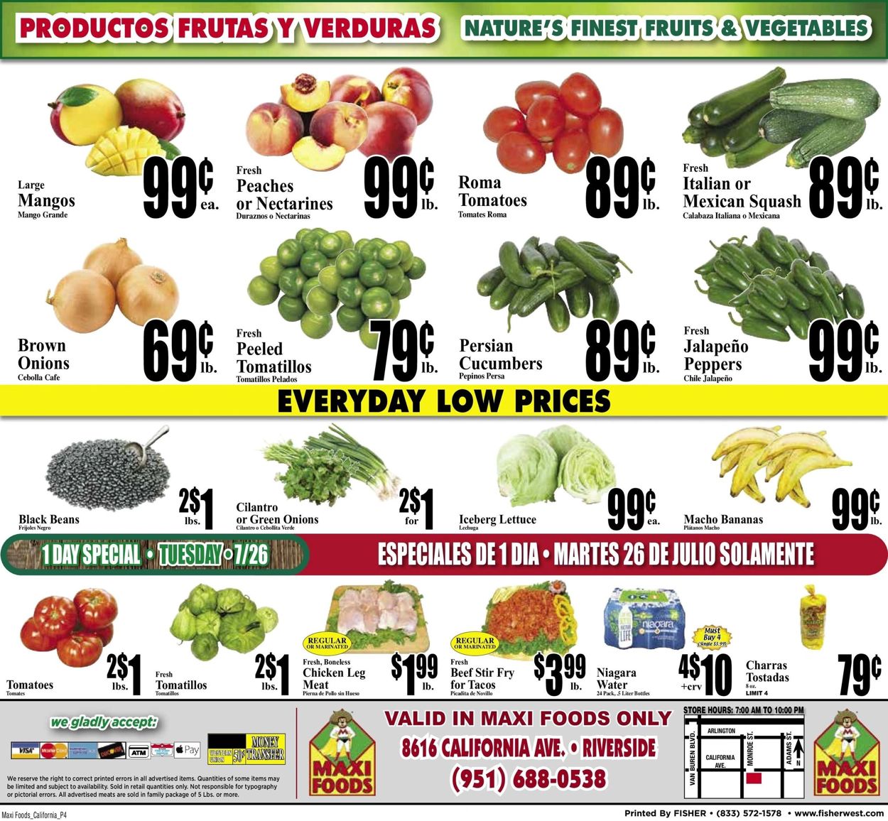 Catalogue Maxi Foods from 07/20/2022
