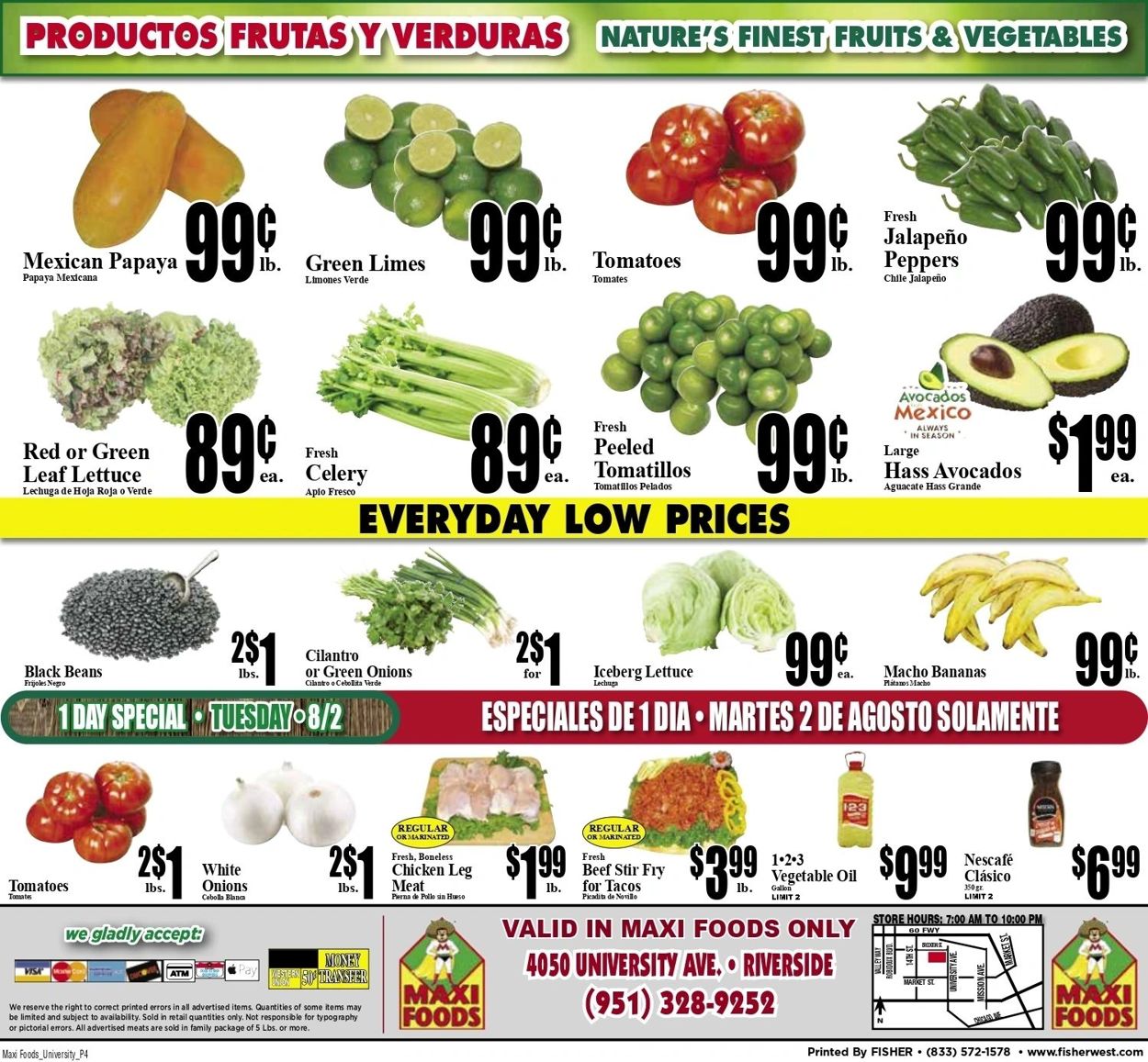 Catalogue Maxi Foods from 07/27/2022
