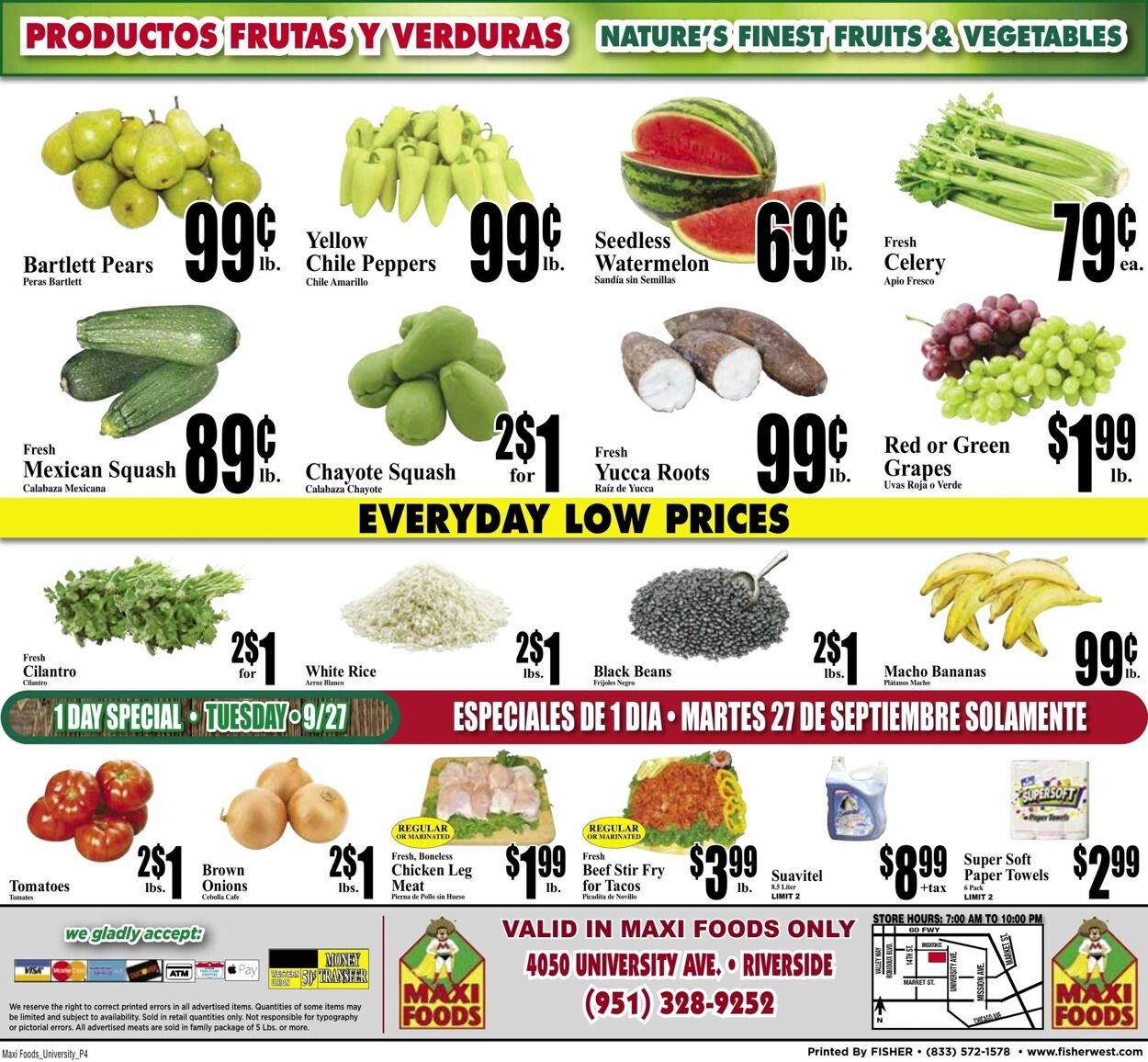 Catalogue Maxi Foods from 09/21/2022