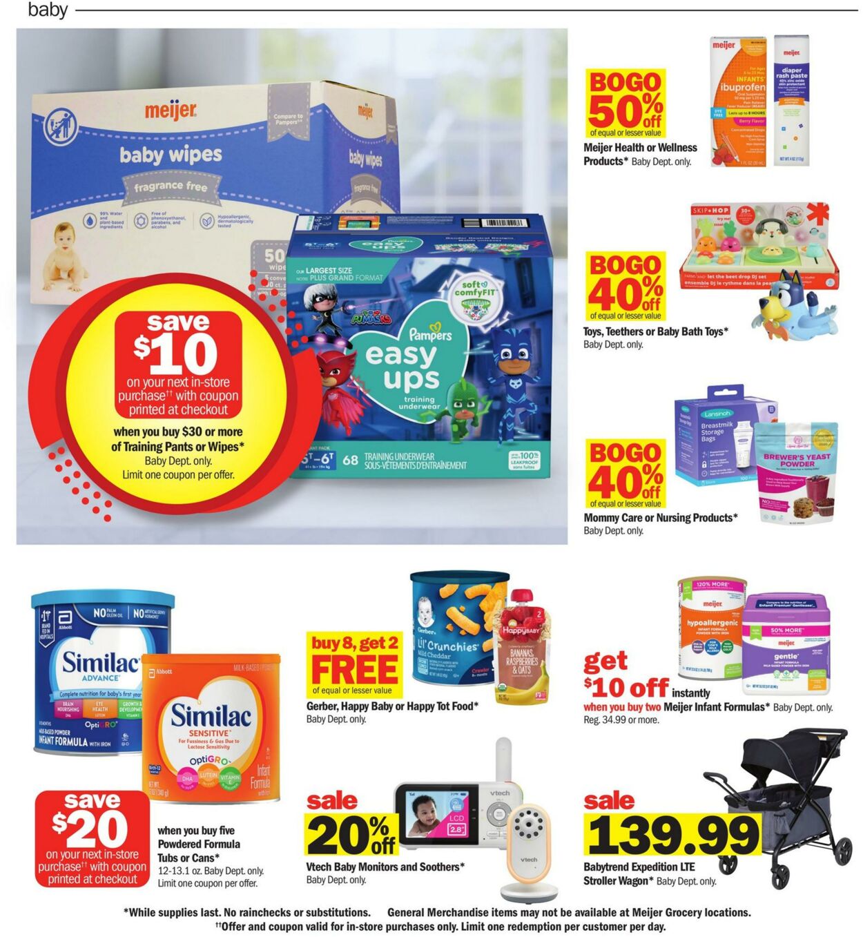 Catalogue Meijer from 10/13/2024