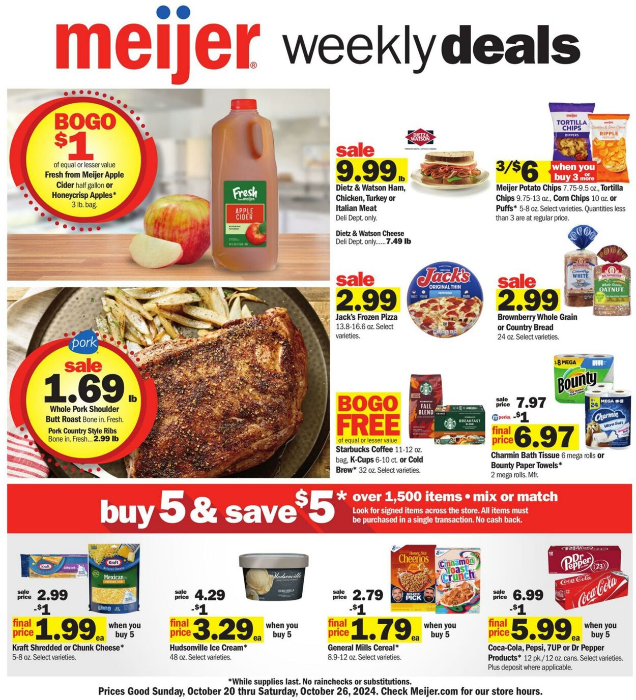 Catalogue Meijer from 10/20/2024