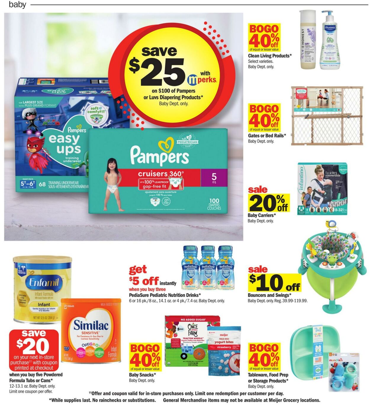 Catalogue Meijer from 10/20/2024