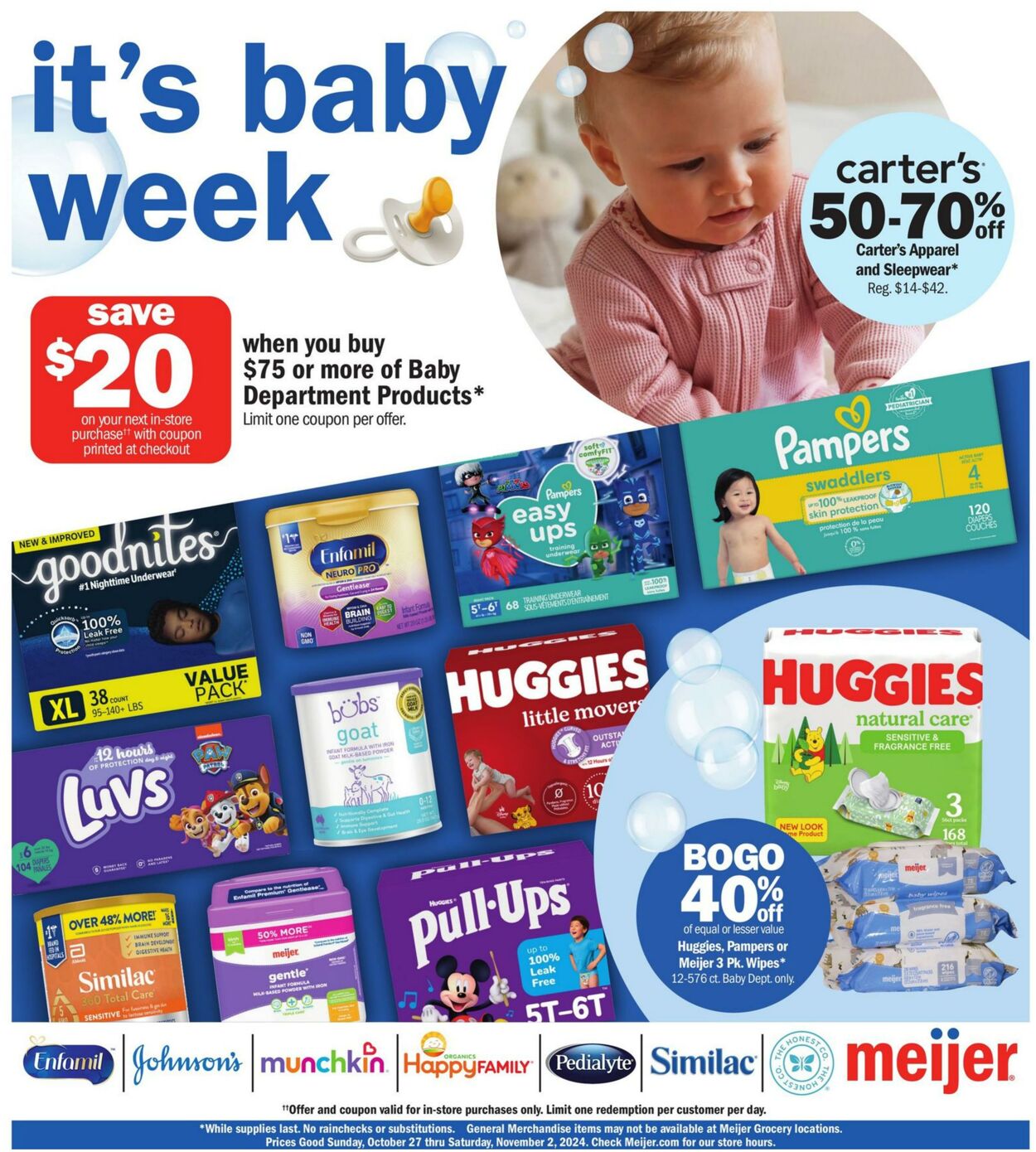 Catalogue Meijer from 10/27/2024