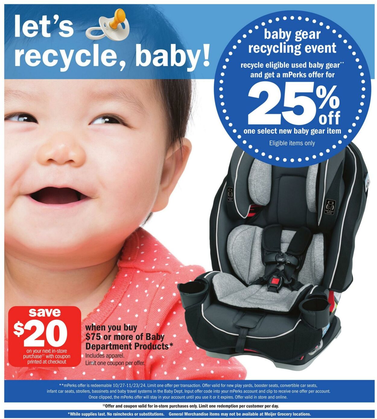 Catalogue Meijer from 10/27/2024