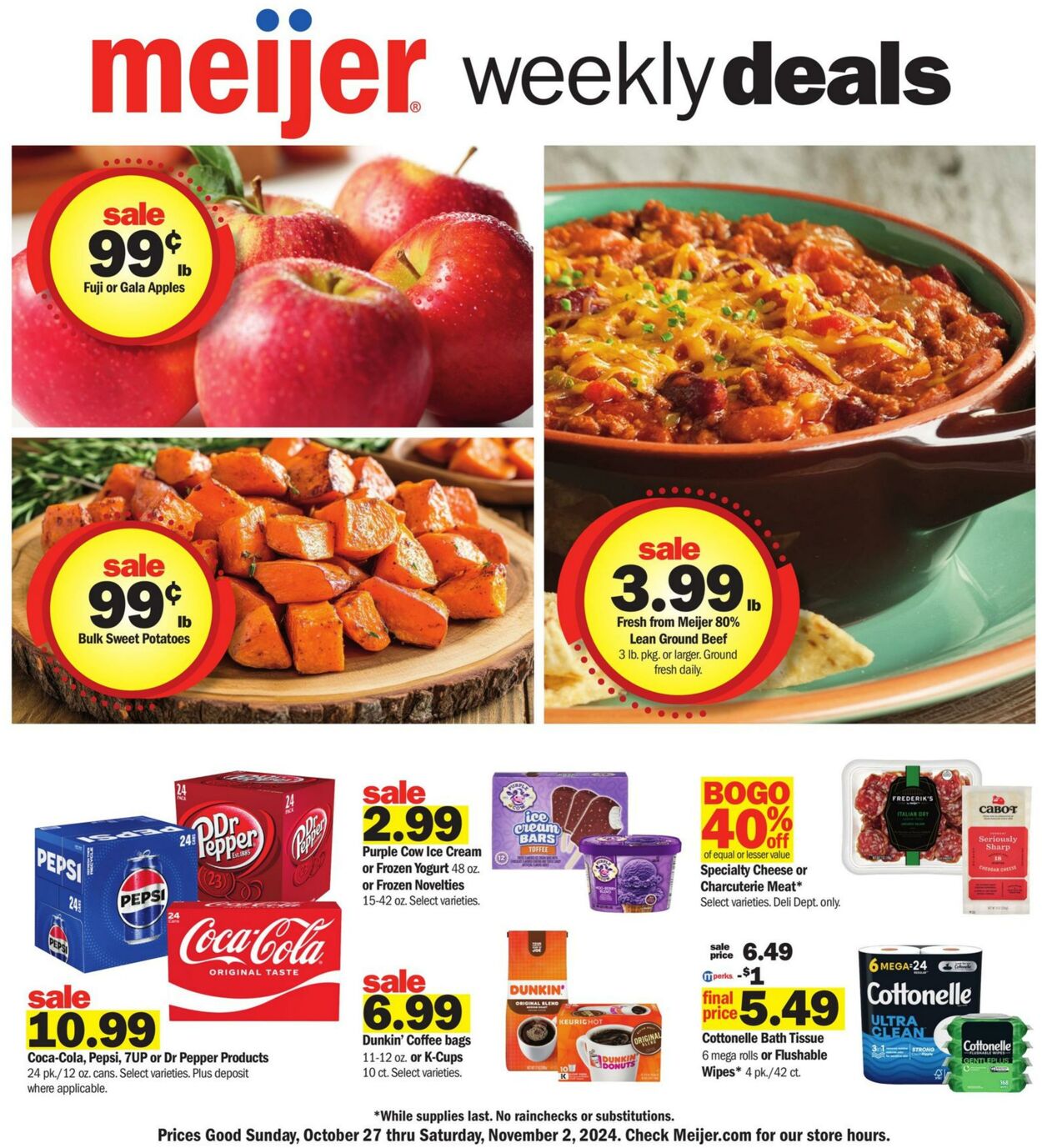 Catalogue Meijer from 10/27/2024