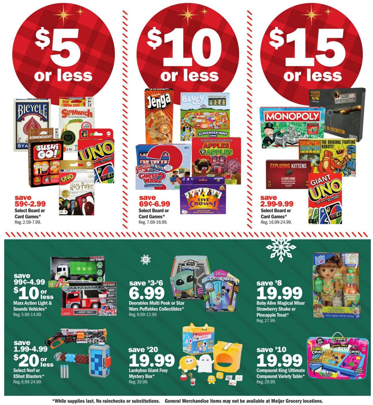 Catalogue Meijer from 12/15/2024