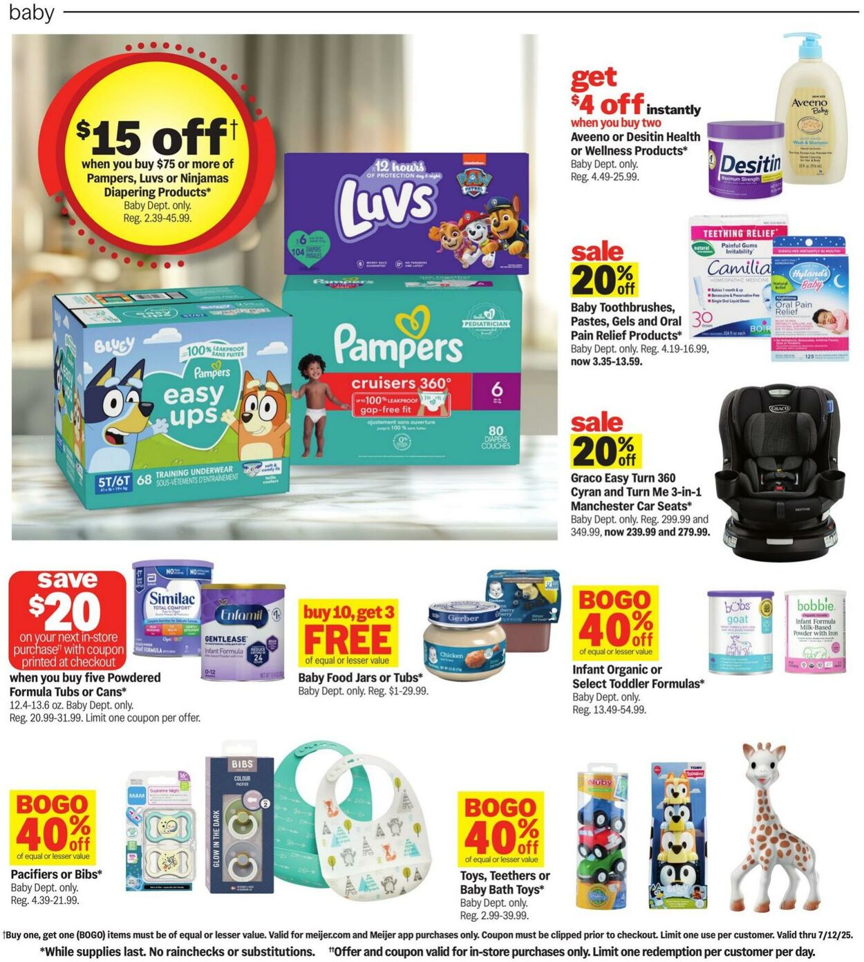 Catalogue Meijer from 07/06/2025
