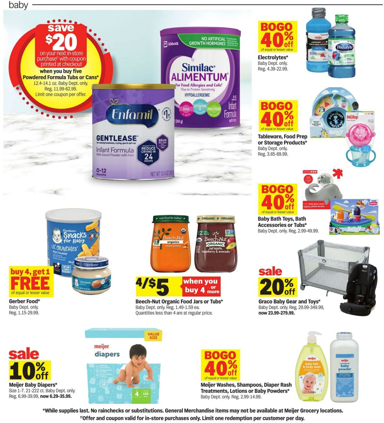 Catalogue Meijer from 07/20/2025