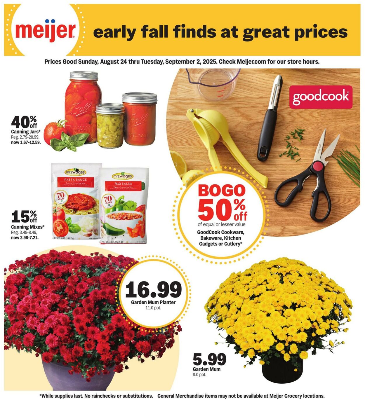 Catalogue Meijer from 08/24/2025