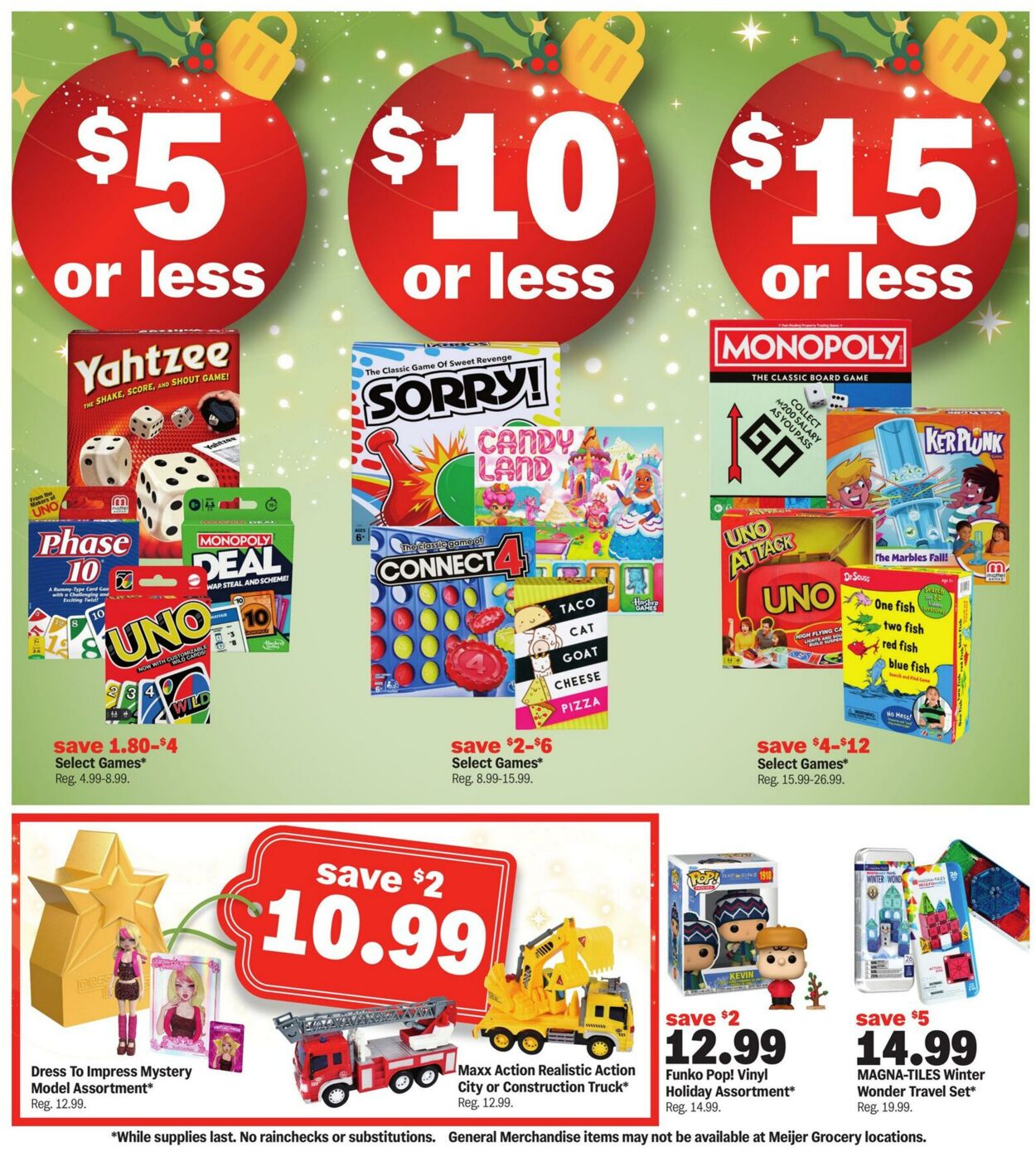 Catalogue Meijer from 11/12/2025