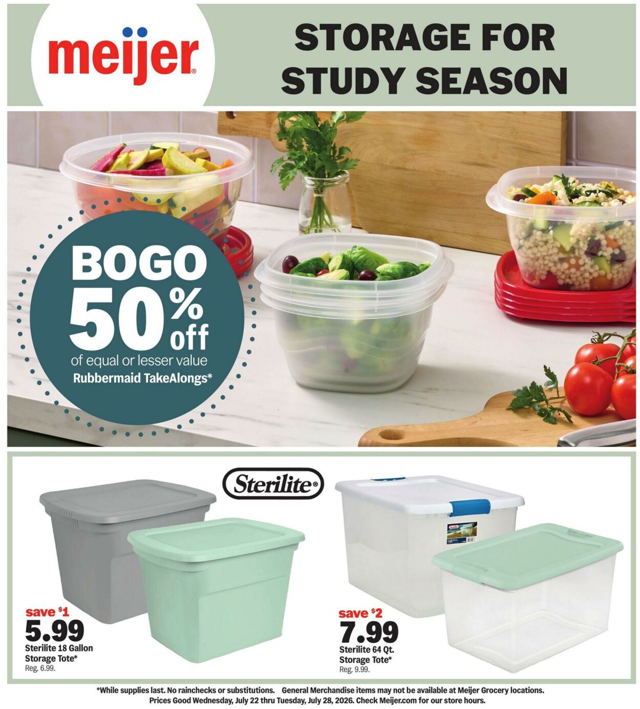 Catalogue Meijer from 07/22/2026