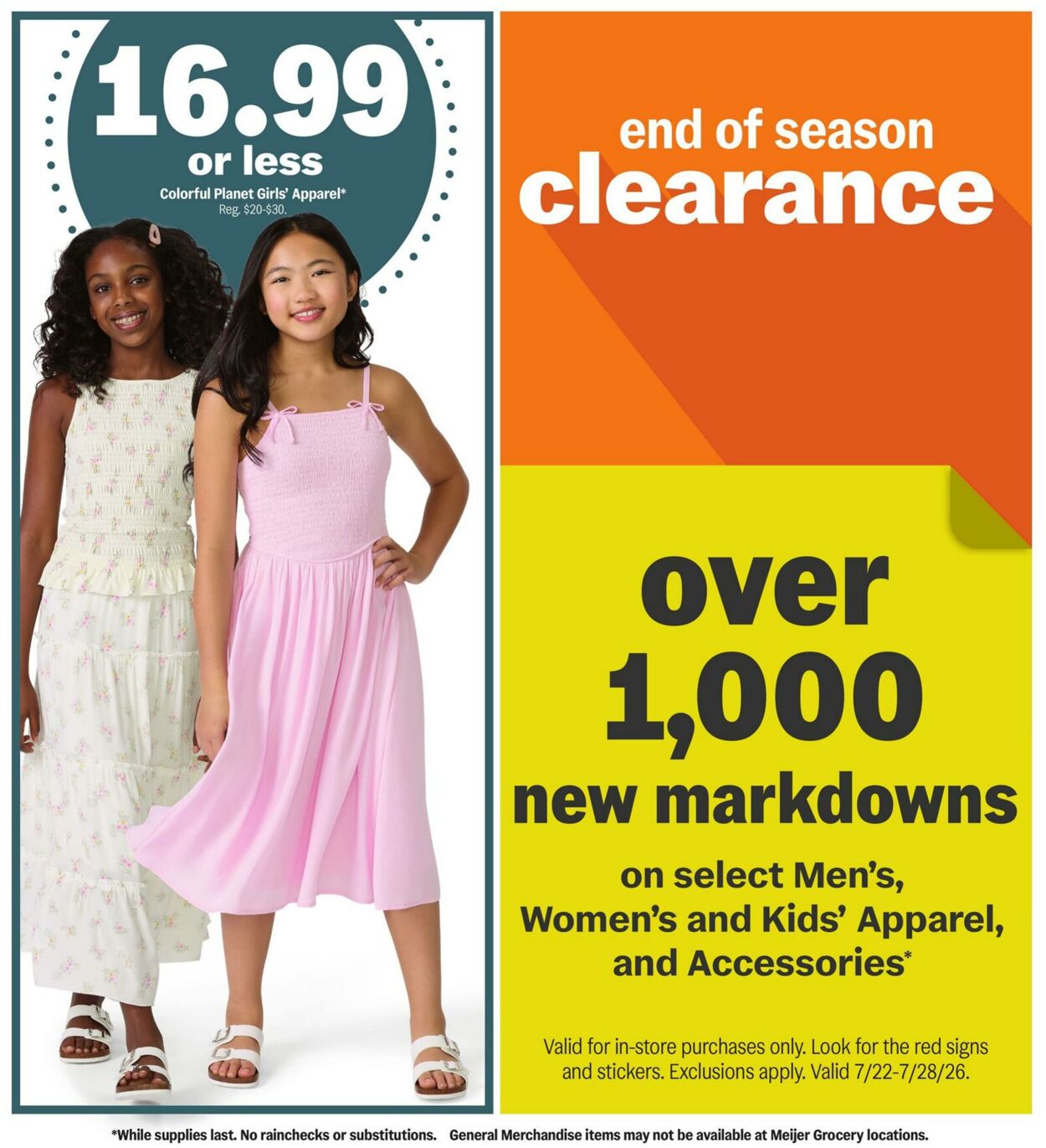 Catalogue Meijer from 07/22/2026