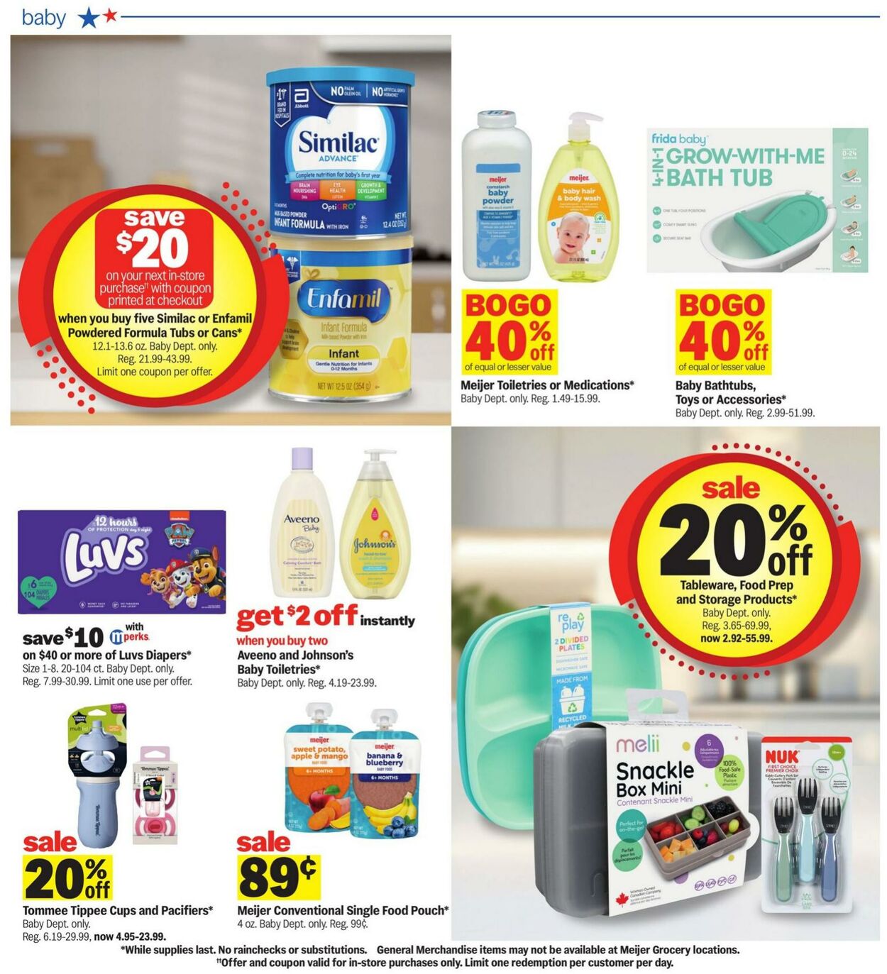 Catalogue Meijer from 07/29/2026