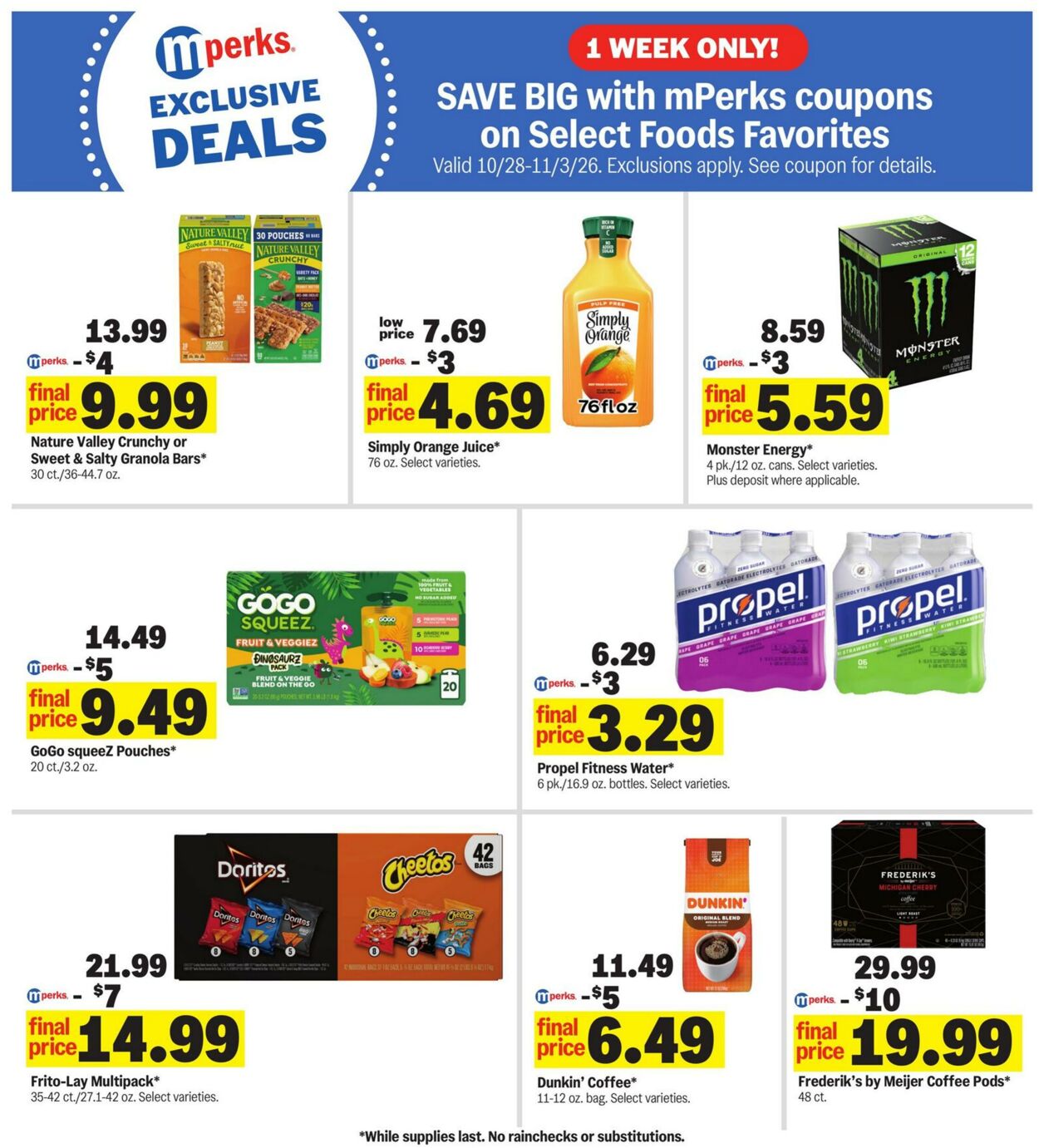 Catalogue Meijer from 10/28/2026