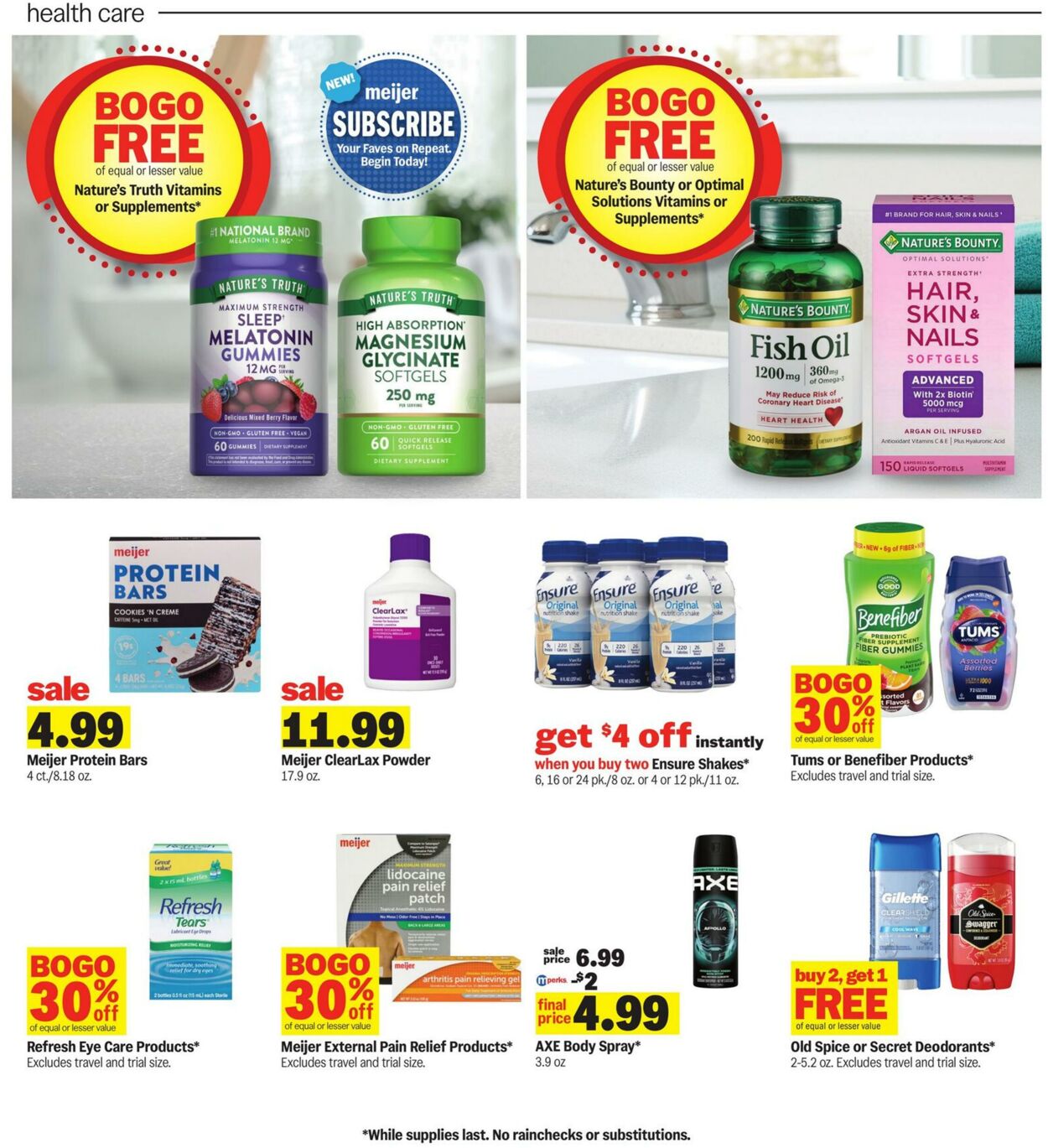 Catalogue Meijer from 10/28/2026