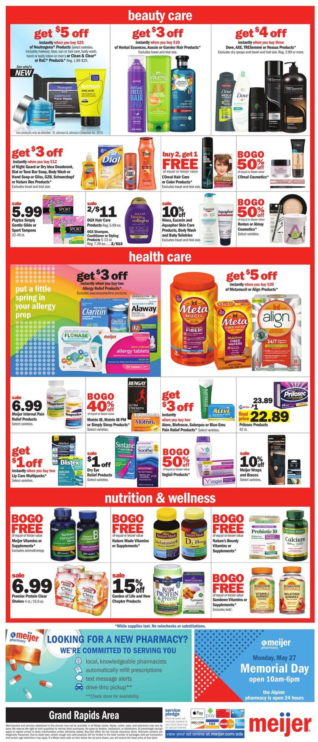 Catalogue Meijer from 05/26/2019