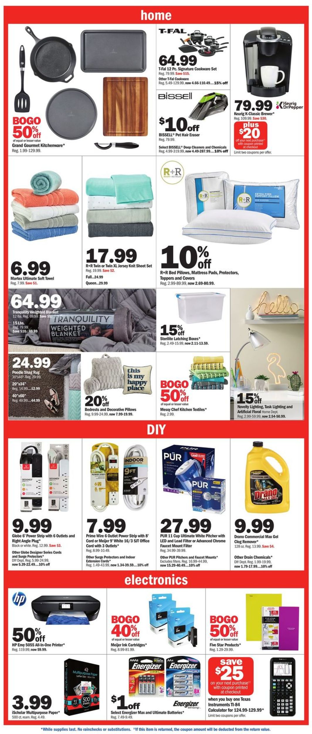 Catalogue Meijer from 07/07/2019