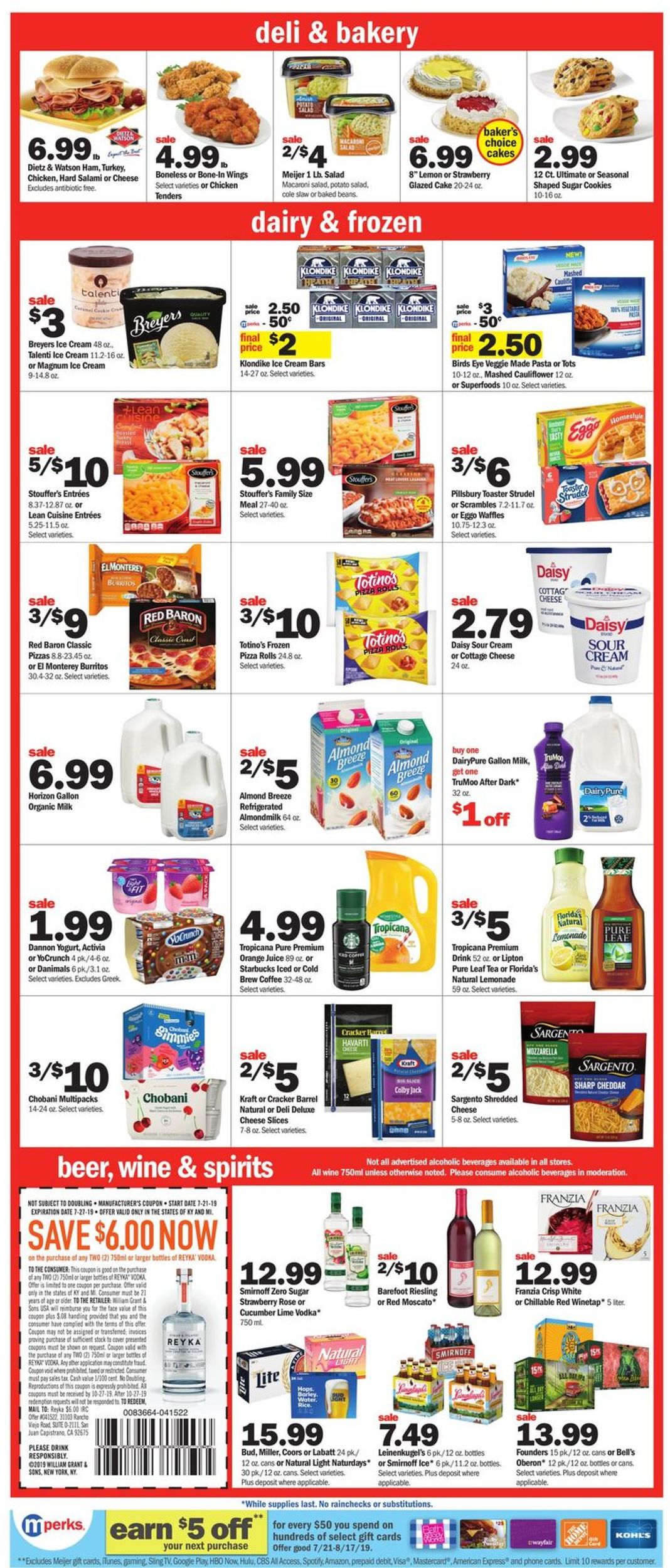 Catalogue Meijer from 07/21/2019