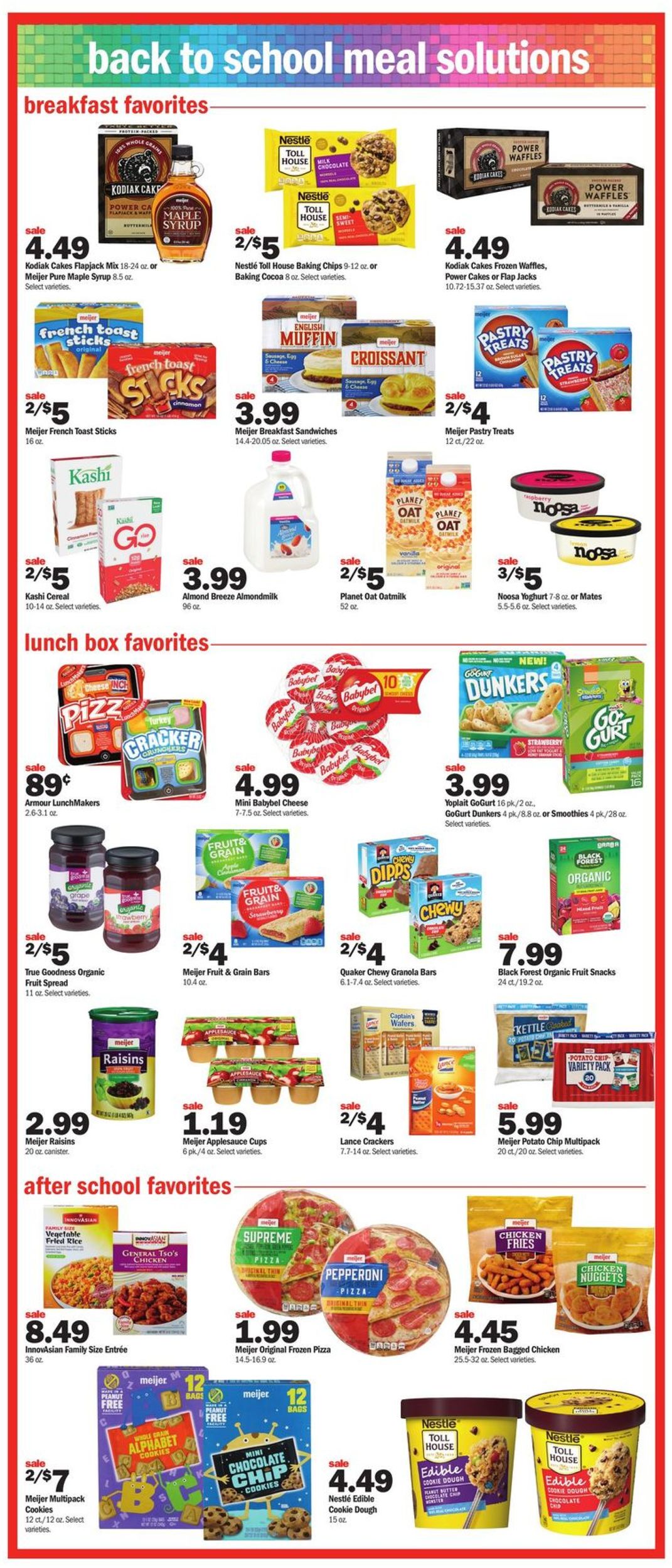 Catalogue Meijer from 08/18/2019