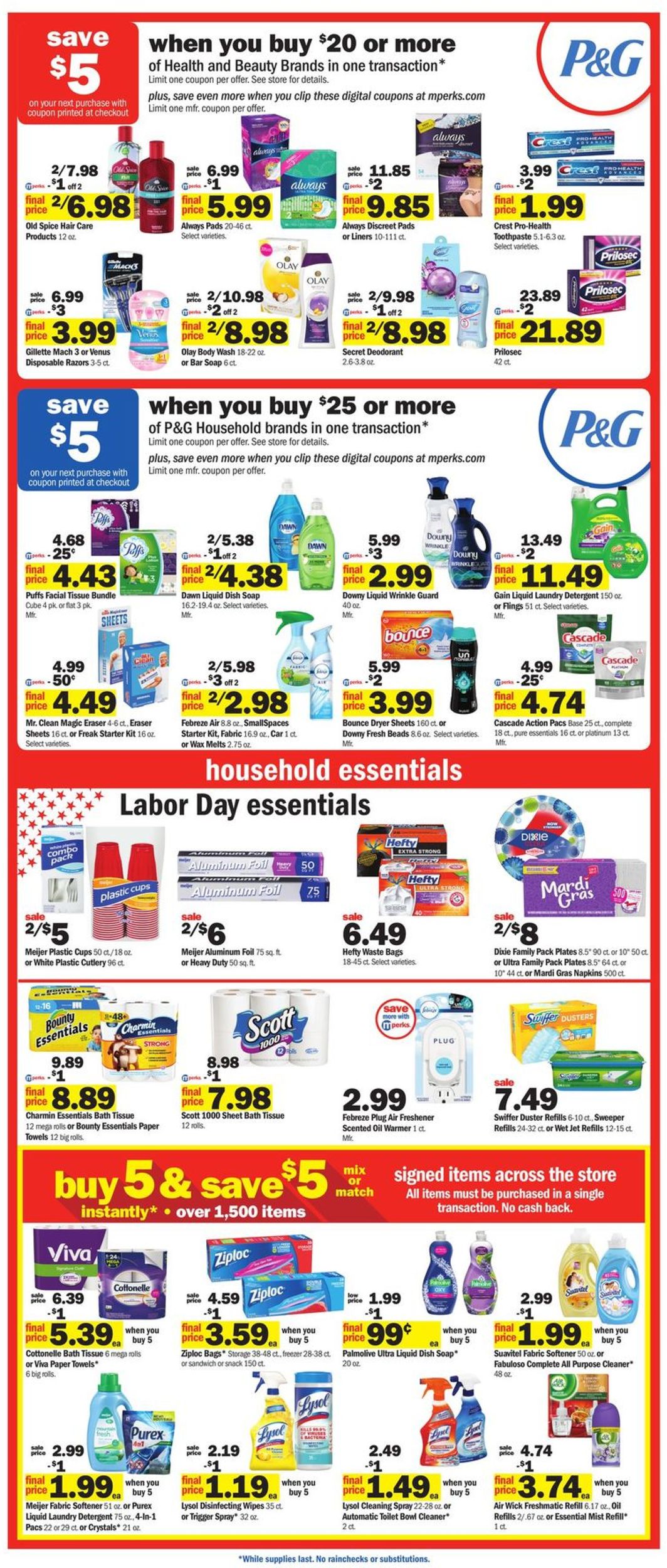 Catalogue Meijer from 08/25/2019