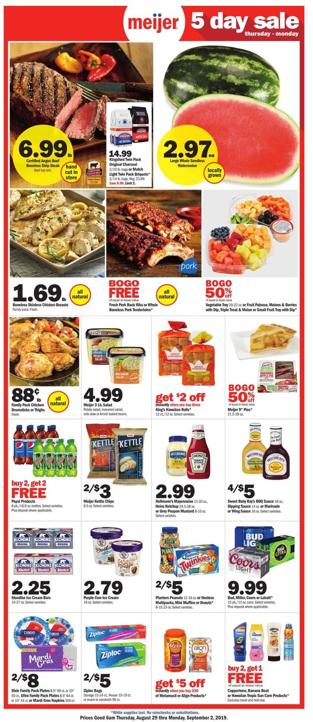 Catalogue Meijer from 08/29/2019