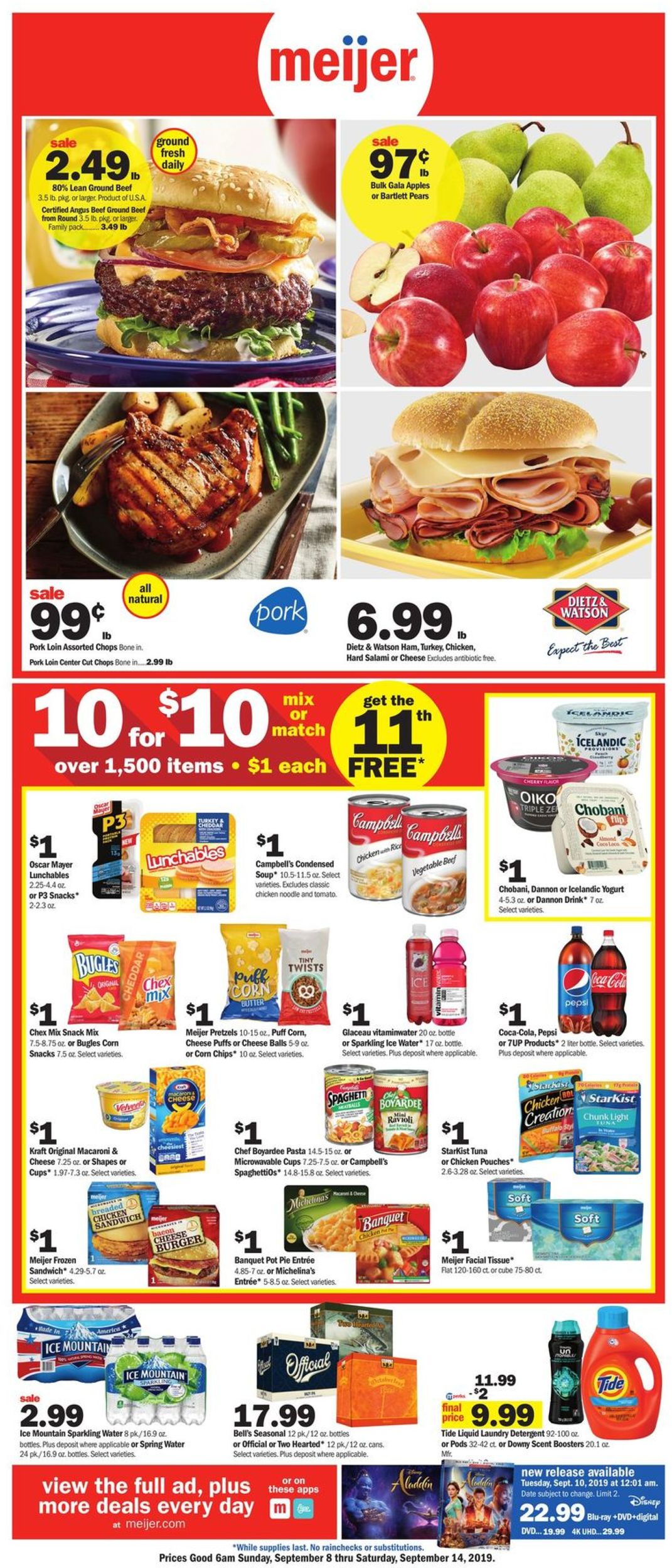 Meijer Current weekly ad 09/08 09/14/2019