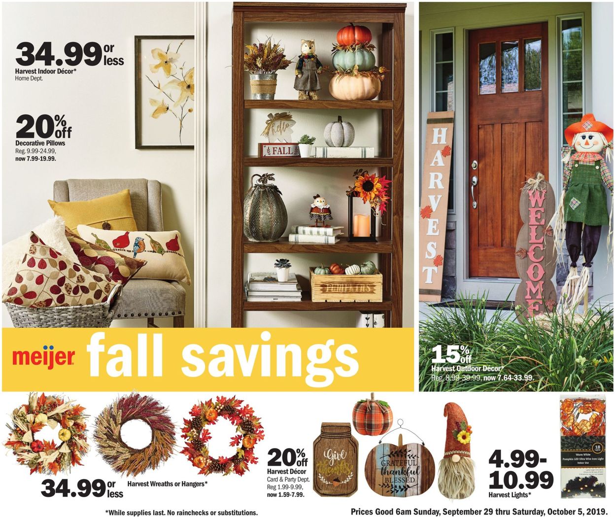 Catalogue Meijer from 09/29/2019
