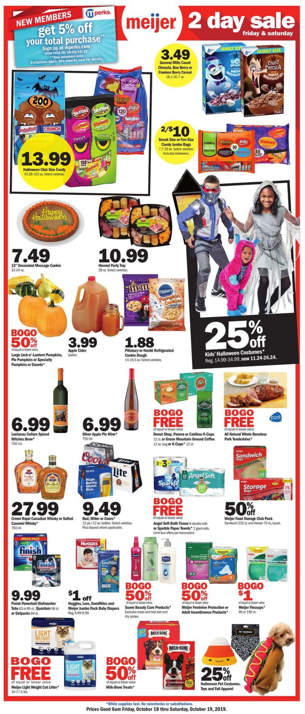 Catalogue Meijer from 10/18/2019