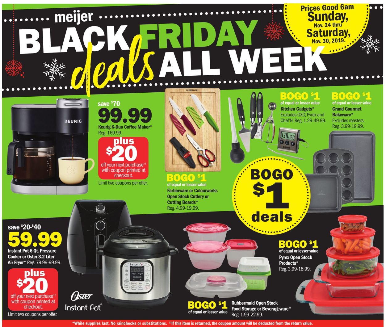 Catalogue Meijer - Black Friday Ad 2019 from 11/24/2019